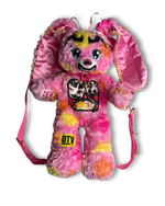 Load image into Gallery viewer, Insane Clown Posse Plushie Rabbit Backpack
