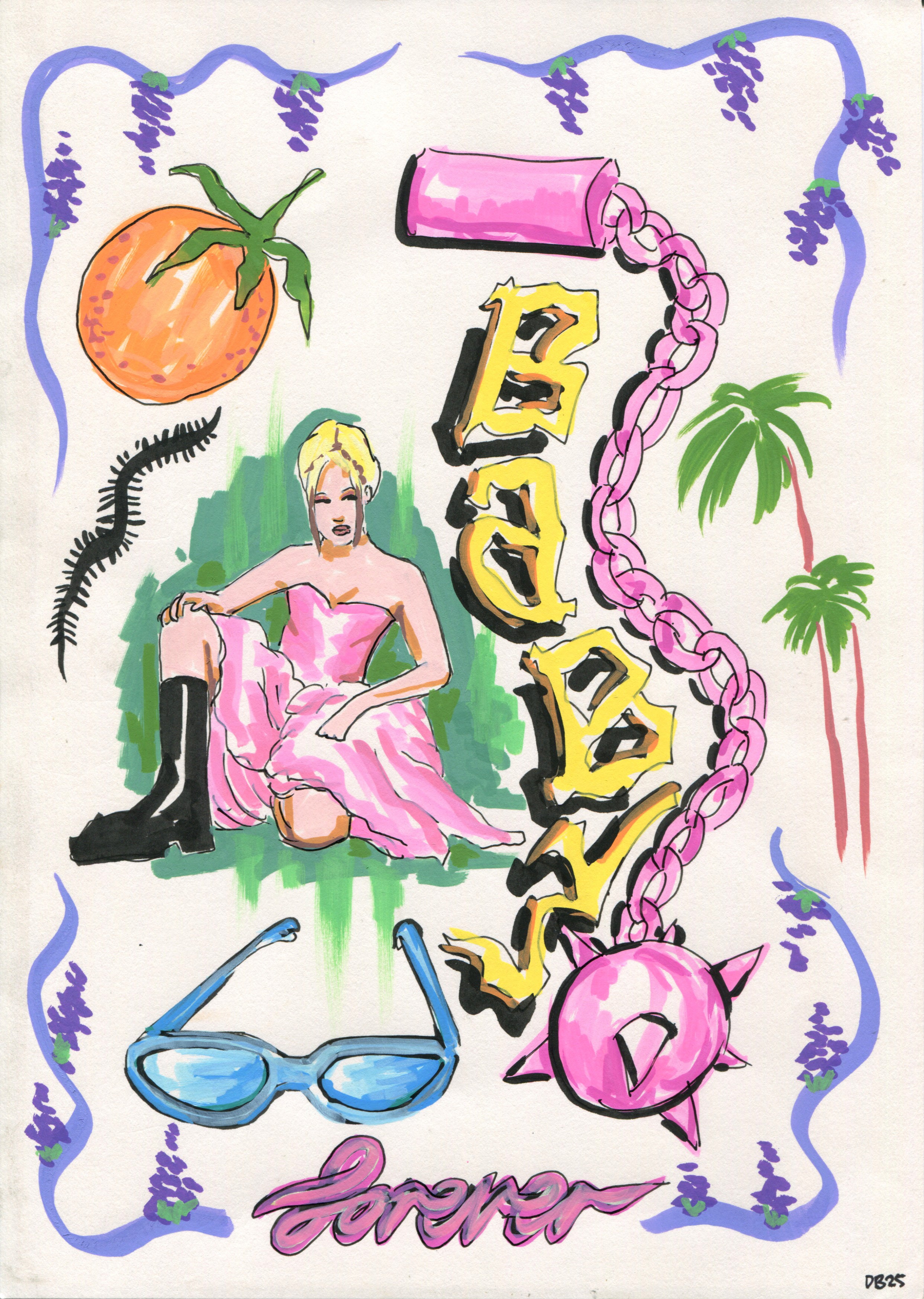 'Baby Forever' Original Illustration