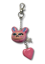 Load image into Gallery viewer, &#39;Bunny Boy&#39; Clay Bag Charm
