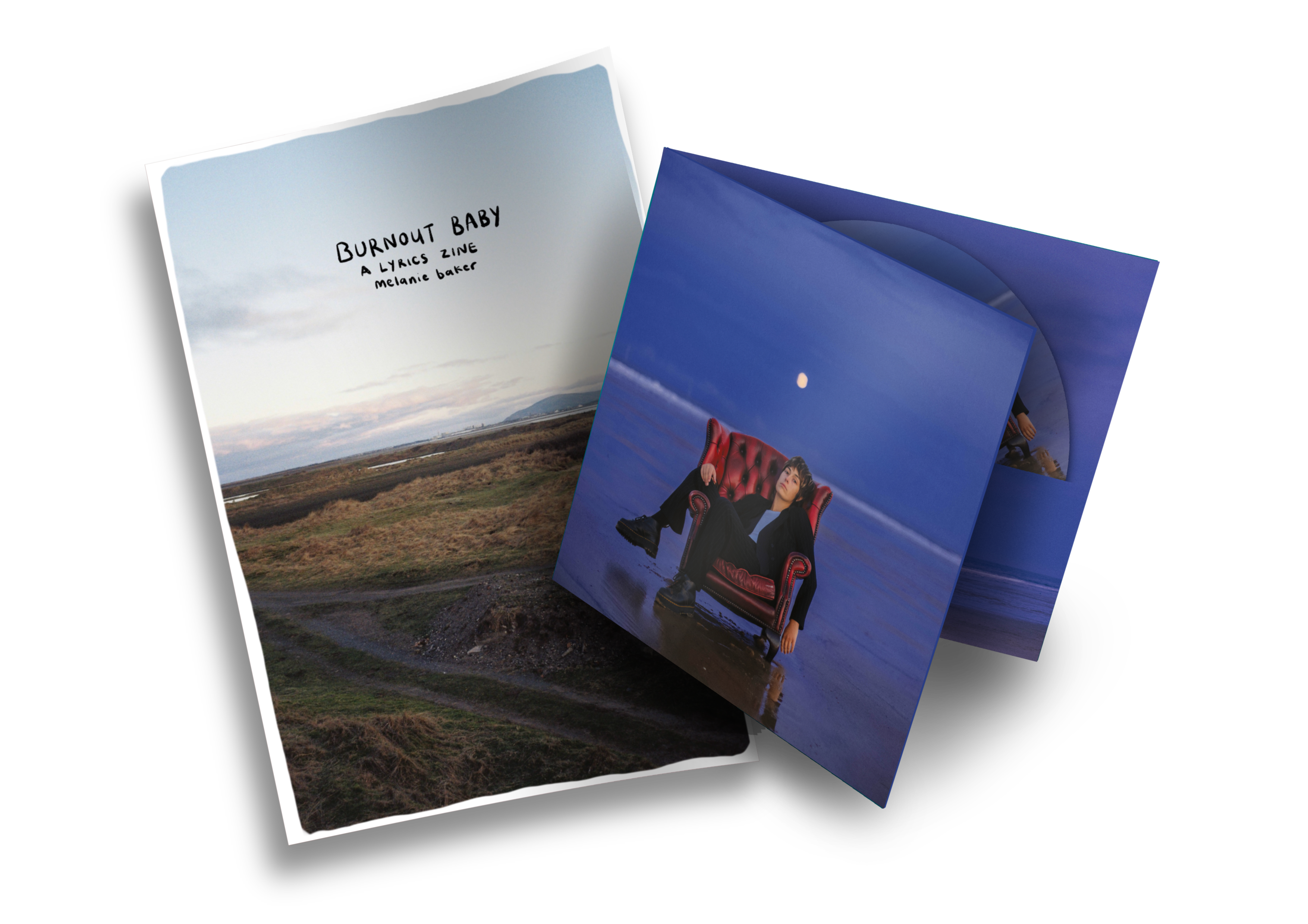 Melanie Baker - 'Burnout Baby' - CD & Zine Duo