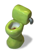 Load image into Gallery viewer, &#39;Toilet One&#39; - Miniature Sculpture

