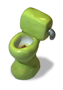 'Toilet One' - Miniature Sculpture