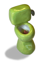Load image into Gallery viewer, &#39;Toilet One&#39; - Miniature Sculpture
