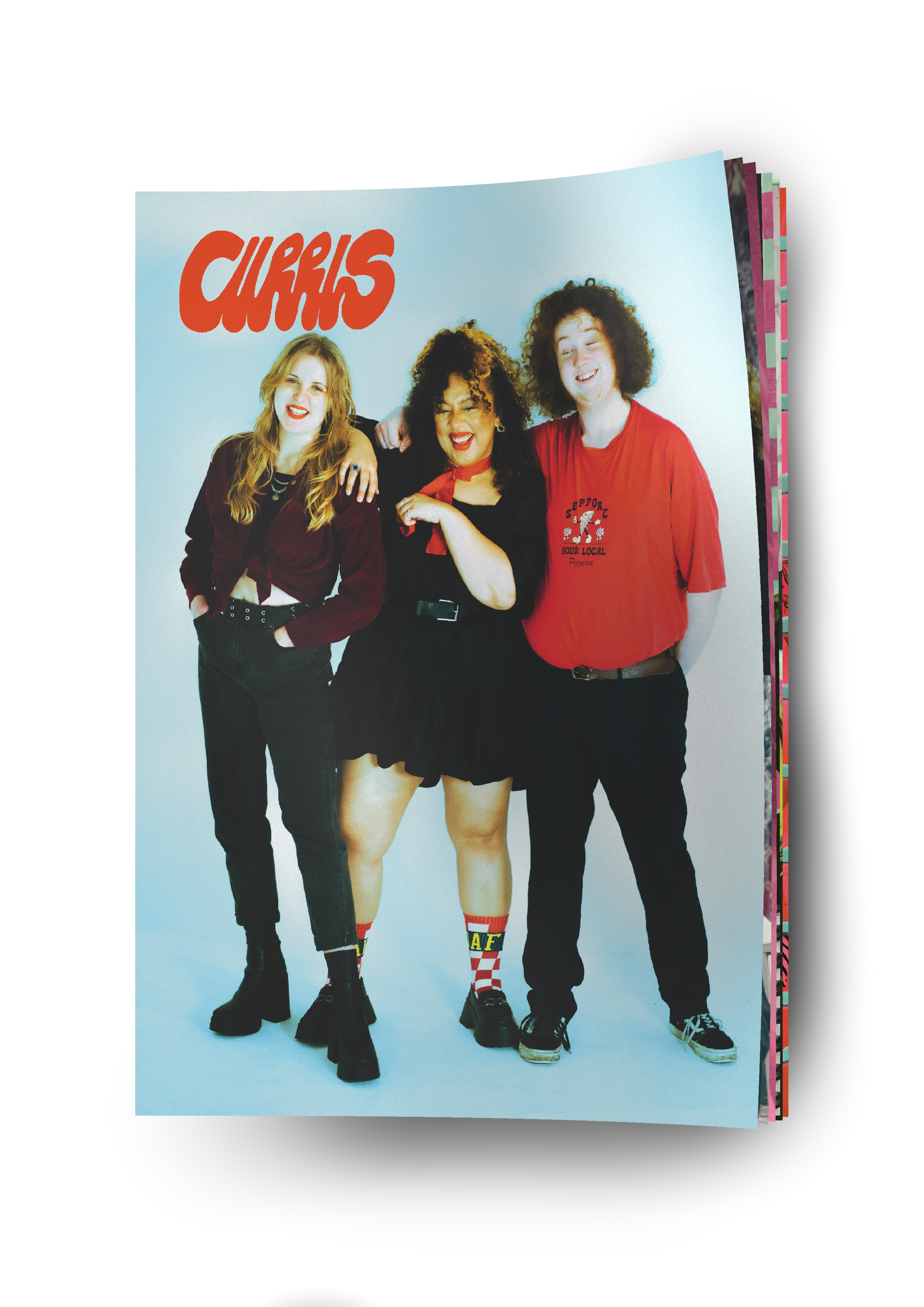 CURRLS ‘HELLO MY NAME IS’ - Ltd Edition Cassette & Zine duo (Neon Pumpkin)