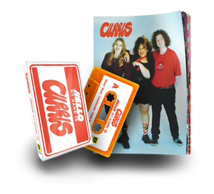 CURRLS ‘HELLO MY NAME IS’ - Ltd Edition Cassette & Zine duo (Neon Pumpkin)