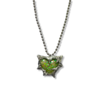 Load image into Gallery viewer, GREEN DEMON HEART PENDANT
