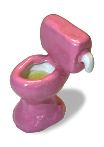 'Toilet Two' - Miniature Sculpture