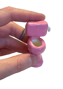 'Toilet Two' - Miniature Sculpture