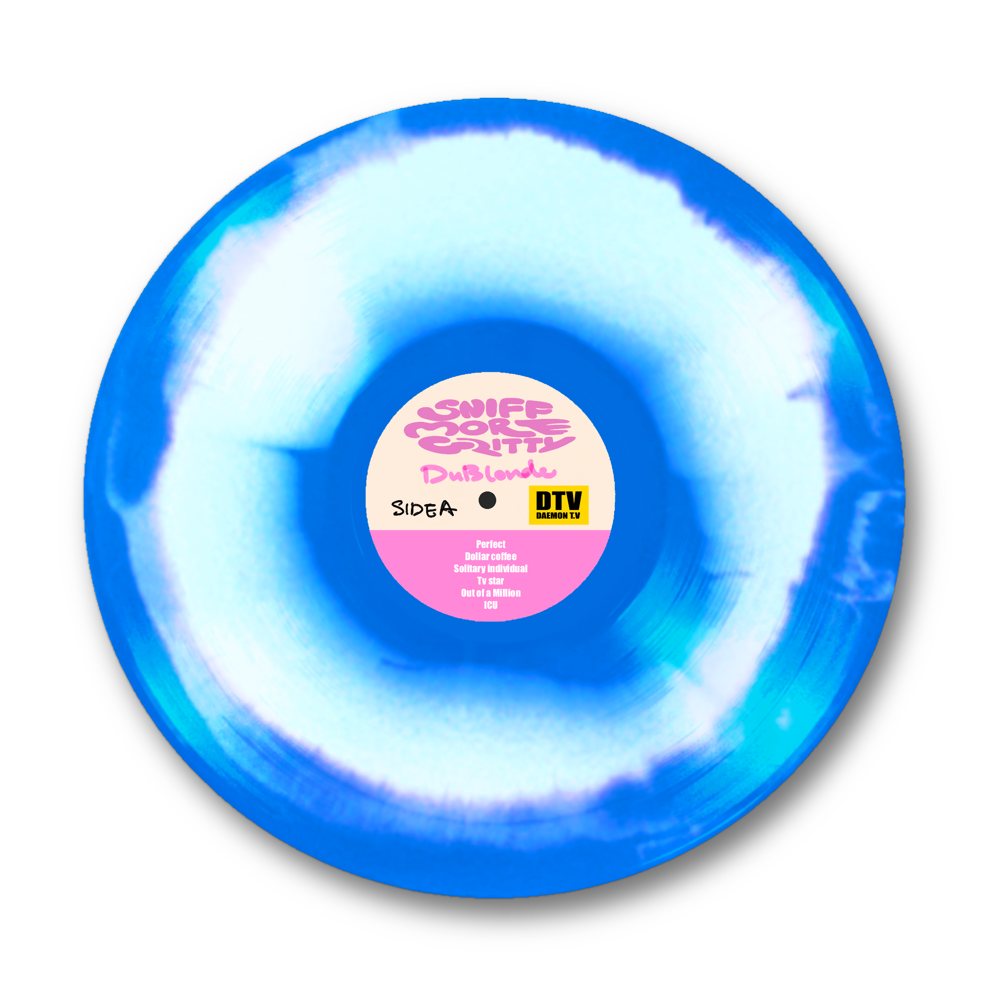 'Sniff More Gritty' Oil Spill Vinyl LP & CD