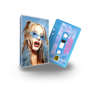 'Sniff More Gritty' - Recycled Blue Cassette Tape