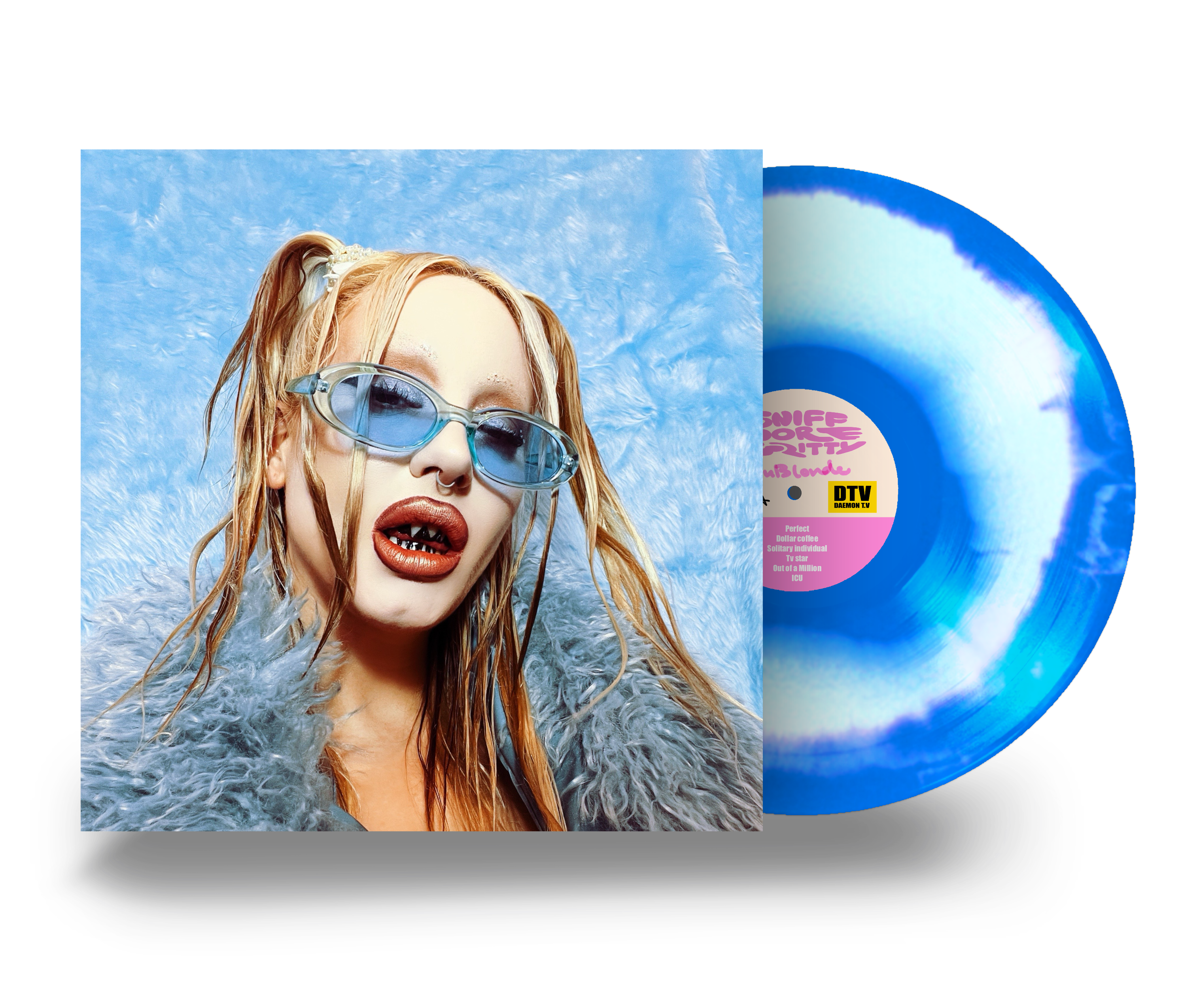 'Sniff More Gritty' Oil Spill Vinyl LP & CD