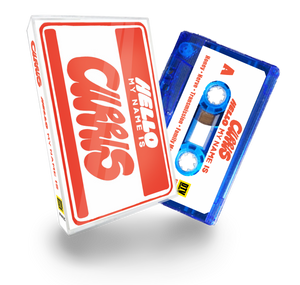 CURRLS ‘HELLO MY NAME IS’ - Ltd Edition Cassette & Zine duo (Transparent Blue)