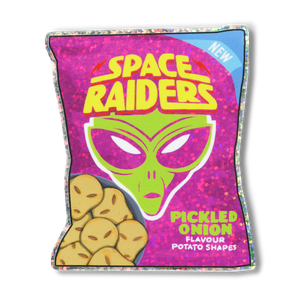 PINK SPACE RAIDERS - Premium glitter sticker