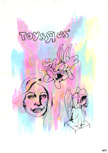 'Toys R Us' Original Illustration