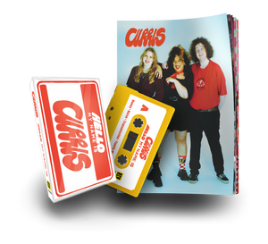 CURRLS ‘HELLO MY NAME IS’ - Ltd Edition Cassette & Zine duo (Sunset Yellow)