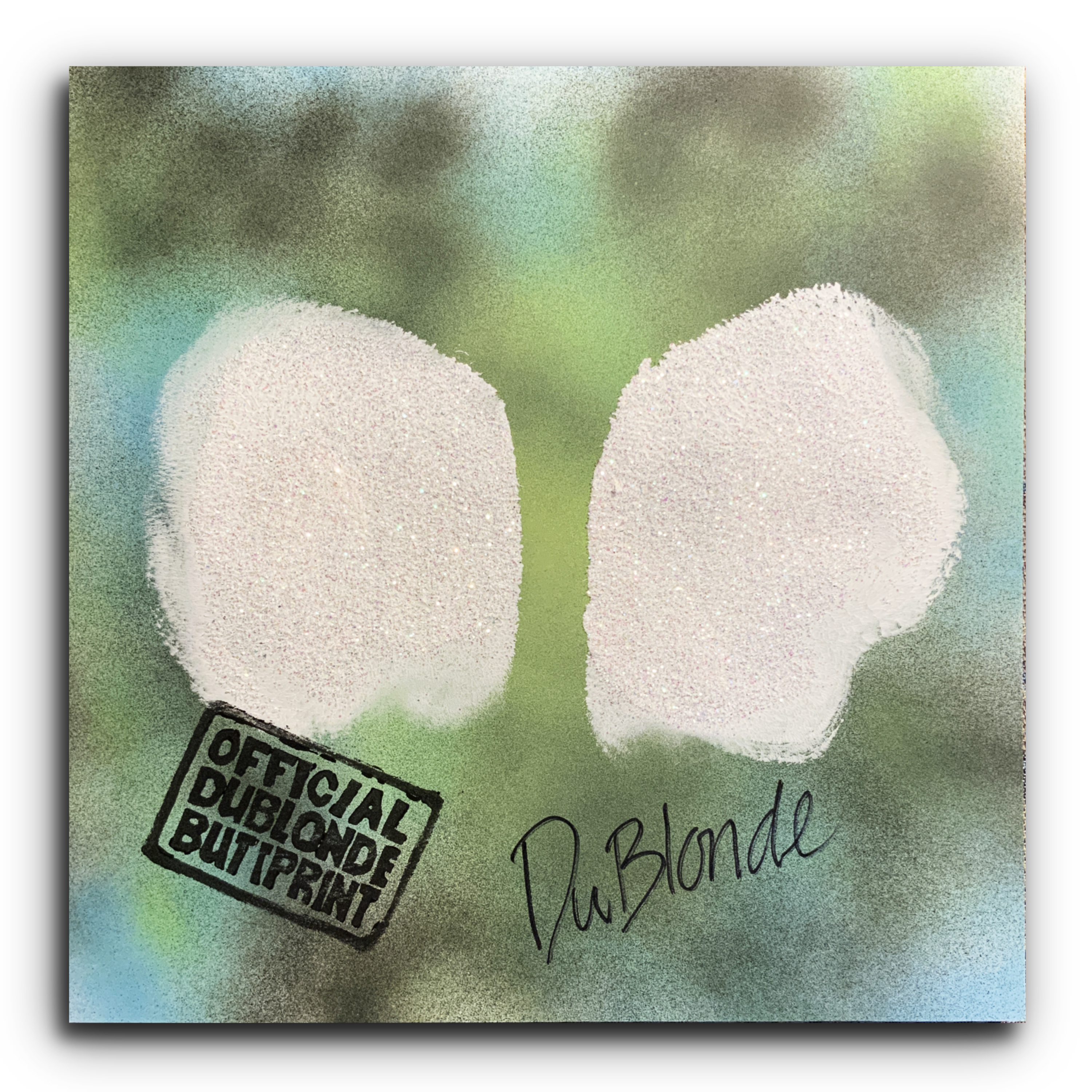 Official Du Blonde Butt Print - Moss Green