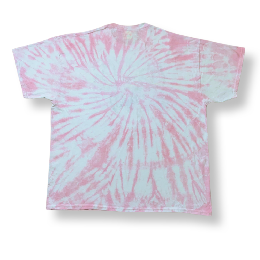 'DTV' PINK SWIRL HAND PAINTED TEE - XXL