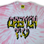 Load image into Gallery viewer, &#39;DTV&#39; PINK SWIRL HAND PAINTED TEE - XXL
