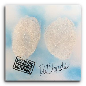 Official Du Blonde Butt Print - Sky Blue