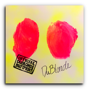 Official Du Blonde Butt Print - Fluorescent Yellow