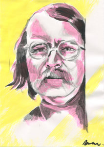 'RICHARD BRAUTIGAN’ - Original Painting