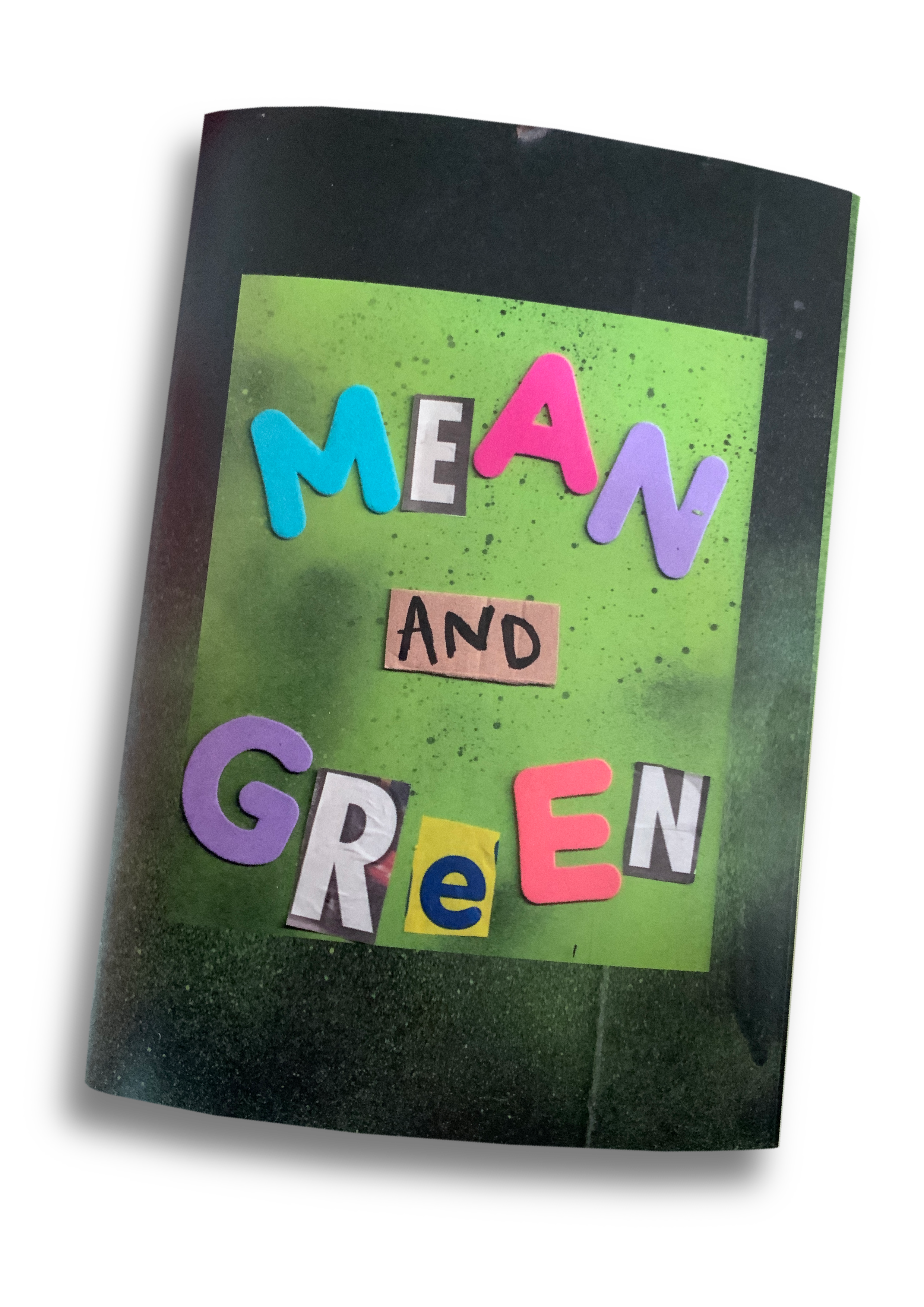 diy zine cover