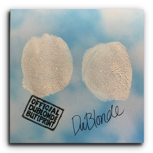 Official Du Blonde Butt Print - Sky Blue