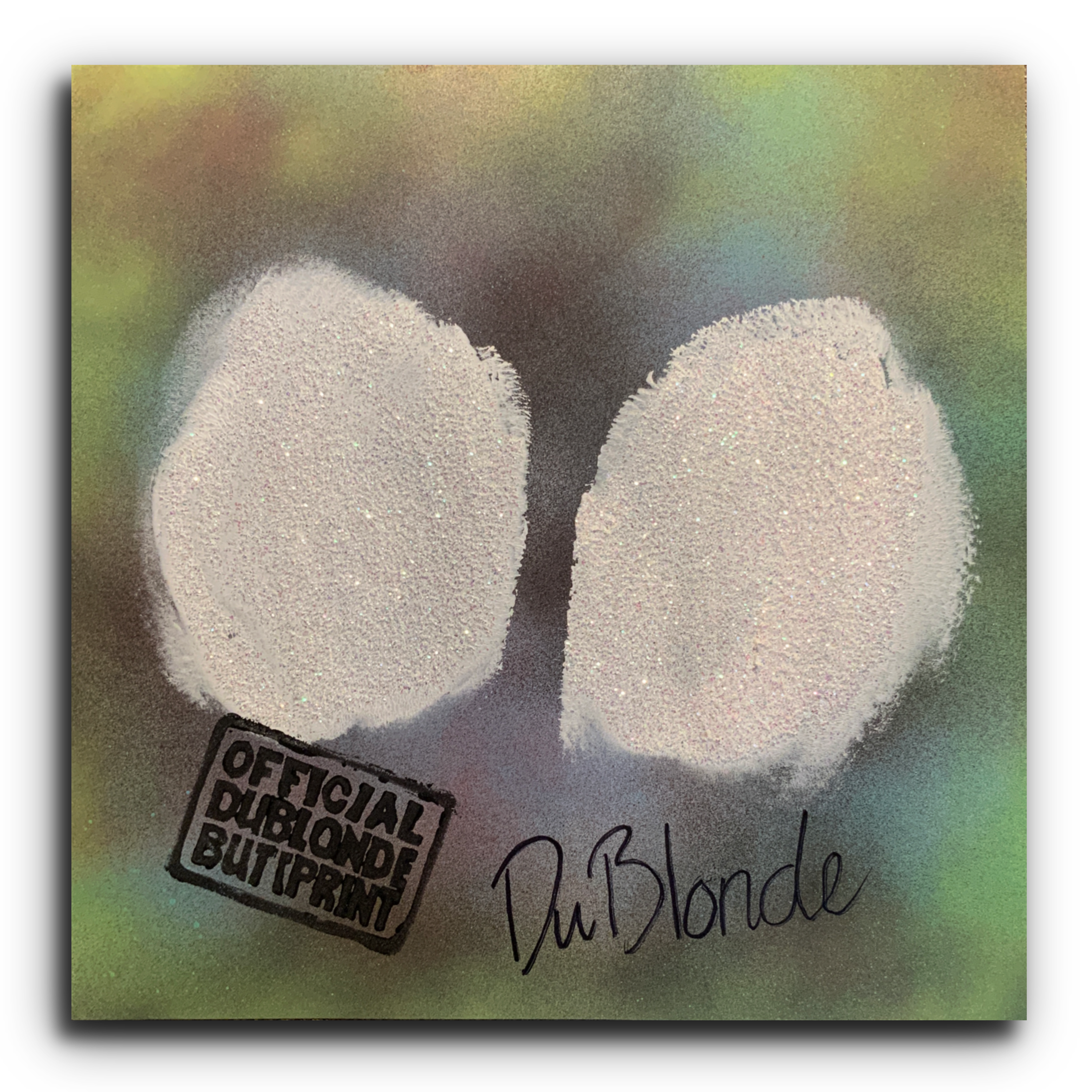 Official Du Blonde Butt Print - Moss Green