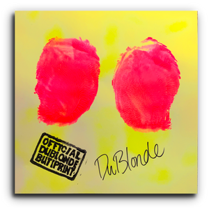 Official Du Blonde Butt Print - Flourescent Yellow
