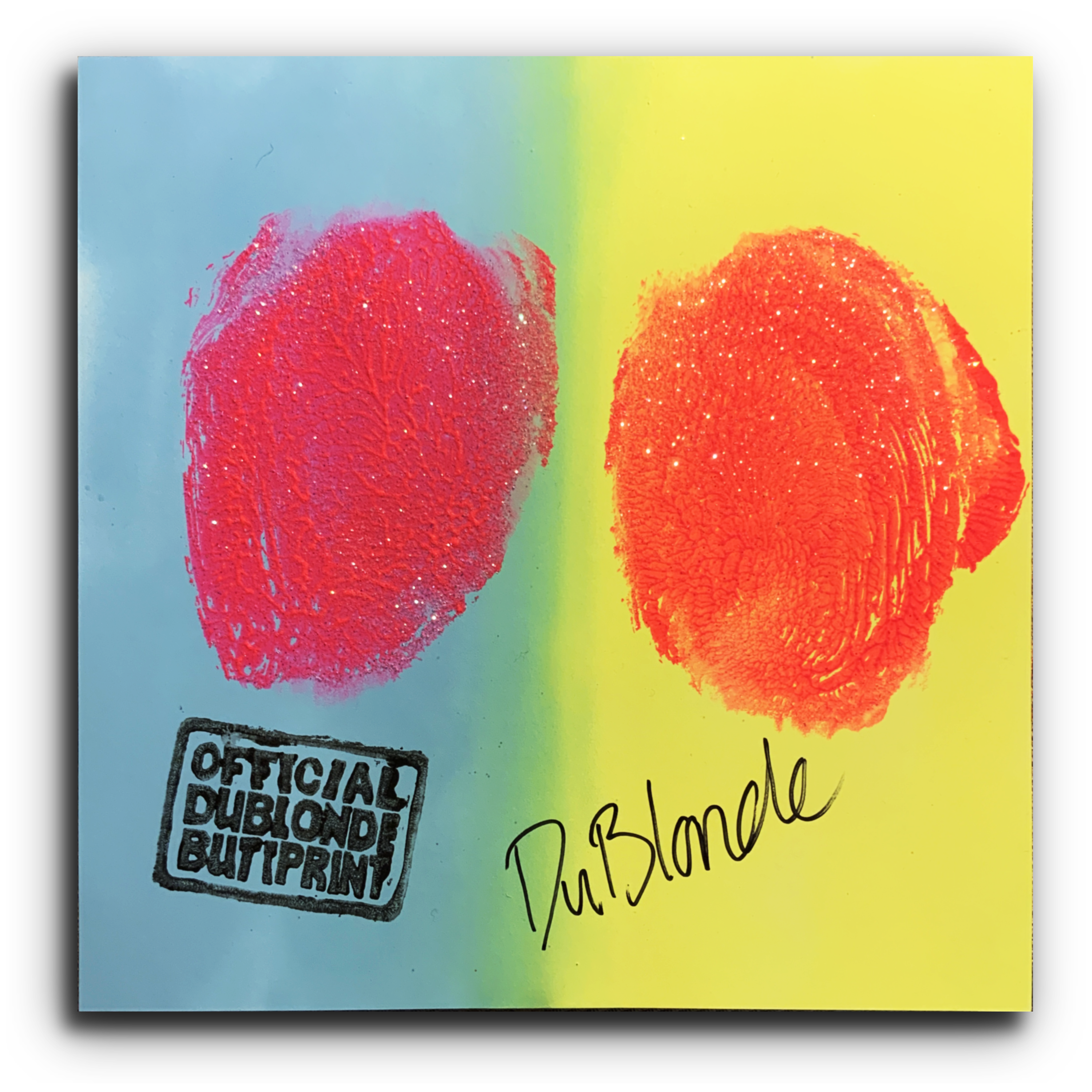 Official Du Blonde Butt Print - Half n Half