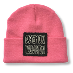 Load image into Gallery viewer, DTV Jumbo Patch Beanie - Pink

