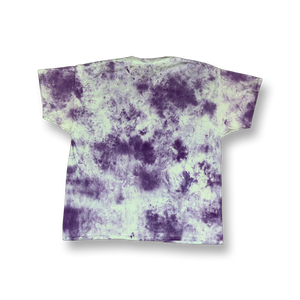 'HOMECOMING' PURPLE VOMIT TEE - XXL