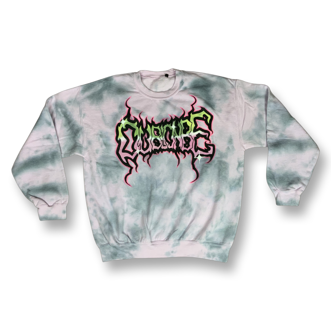 AIRBRUSH METAL DU BLONDE SWEATER - L