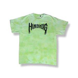 'HOMECOMING' FRESH LIME TEE - L