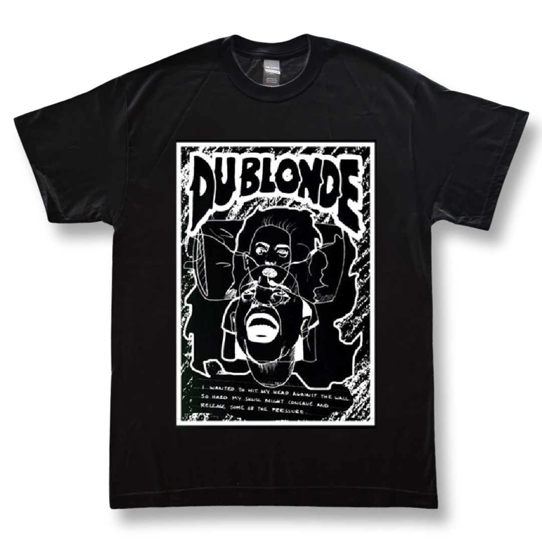 DU BLONDE CLASSIC TEE - BLACK