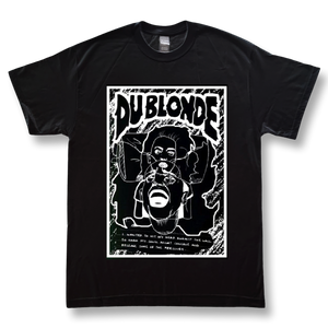 DU BLONDE CLASSIC TEE - BLACK