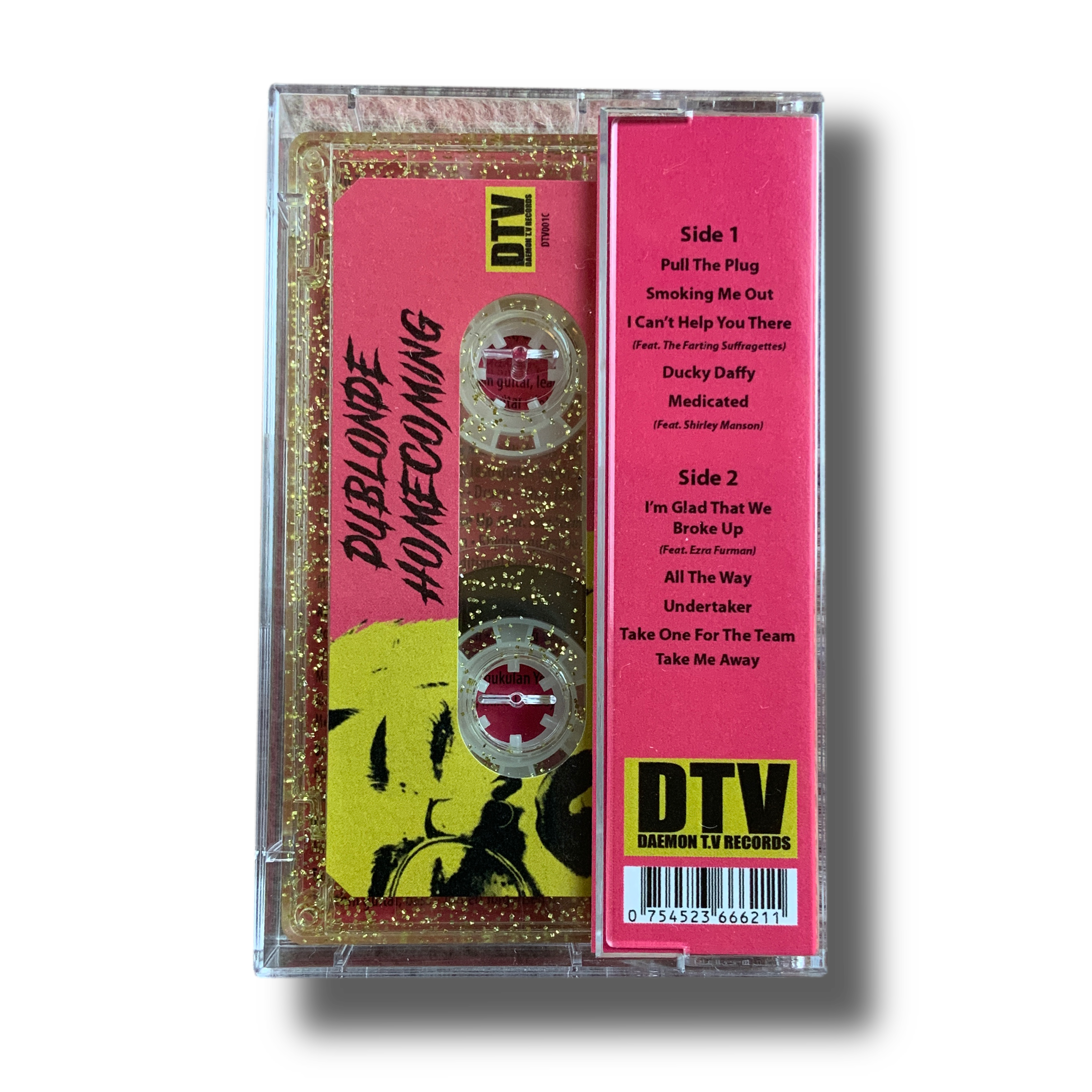 Gold Metallic 'Homecoming' Cassette Tape in case