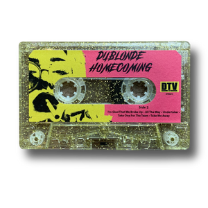 Gold Metallic Cassette Tape