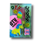 Load image into Gallery viewer, Hand decorated cassette tape with stickers and drawings
