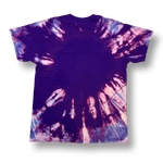 Load image into Gallery viewer, &#39;DU BLONDE&#39; Barbed Heart Purple Bruise Tee - L

