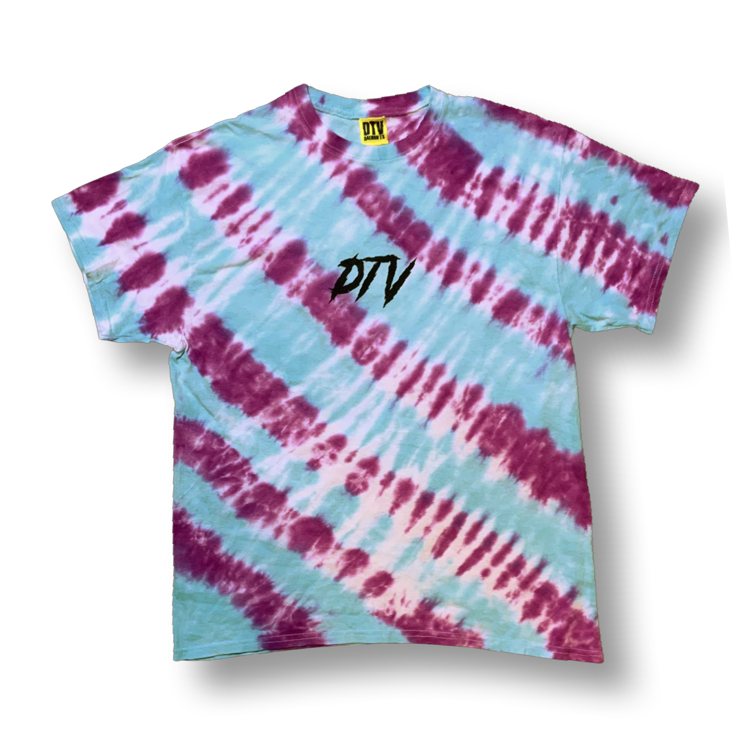 'DTV' Rhubarb Surf Tee - L