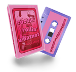 Load image into Gallery viewer, bigfatbig - Rockin&#39; and Rollin&#39; and Whatnot Limited Edition Recycled Lilac Cassette &amp; Zine Duo
