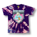 Load image into Gallery viewer, &#39;DU BLONDE&#39; Barbed Heart Purple Bruise Tee - L
