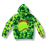 Load image into Gallery viewer, &#39;HOMECOMING&#39; Acid Vomit Hand Painted Hoodie - S
