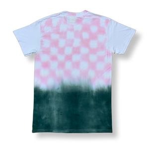 'DTV' Pink Checkerboard Tee - S