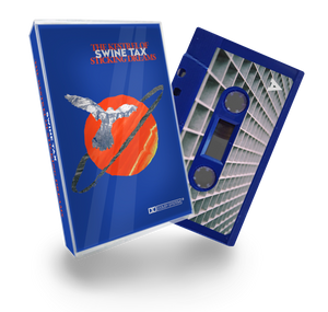 Swine Tax - ‘Kestrel of Sticking Dreams’ Ltd Edition Cassette & Zine Duo - Dark Blue