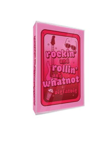 bigfatbig - Rockin' and Rollin' and Whatnot Limited Edition Transparent Pink Cassette & Zine Duo