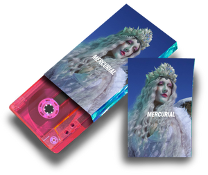 Elisabeth Elektra - ‘Mercurial’ Ltd Edition Cassette & Mini Zine Duo - Transparent Pink