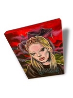 Load image into Gallery viewer, Self Portrait painting on canvas
