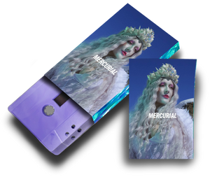 Elisabeth Elektra - ‘Mercurial’ Ltd Edition Cassette & Mini Zine Duo- Recycled Lilac